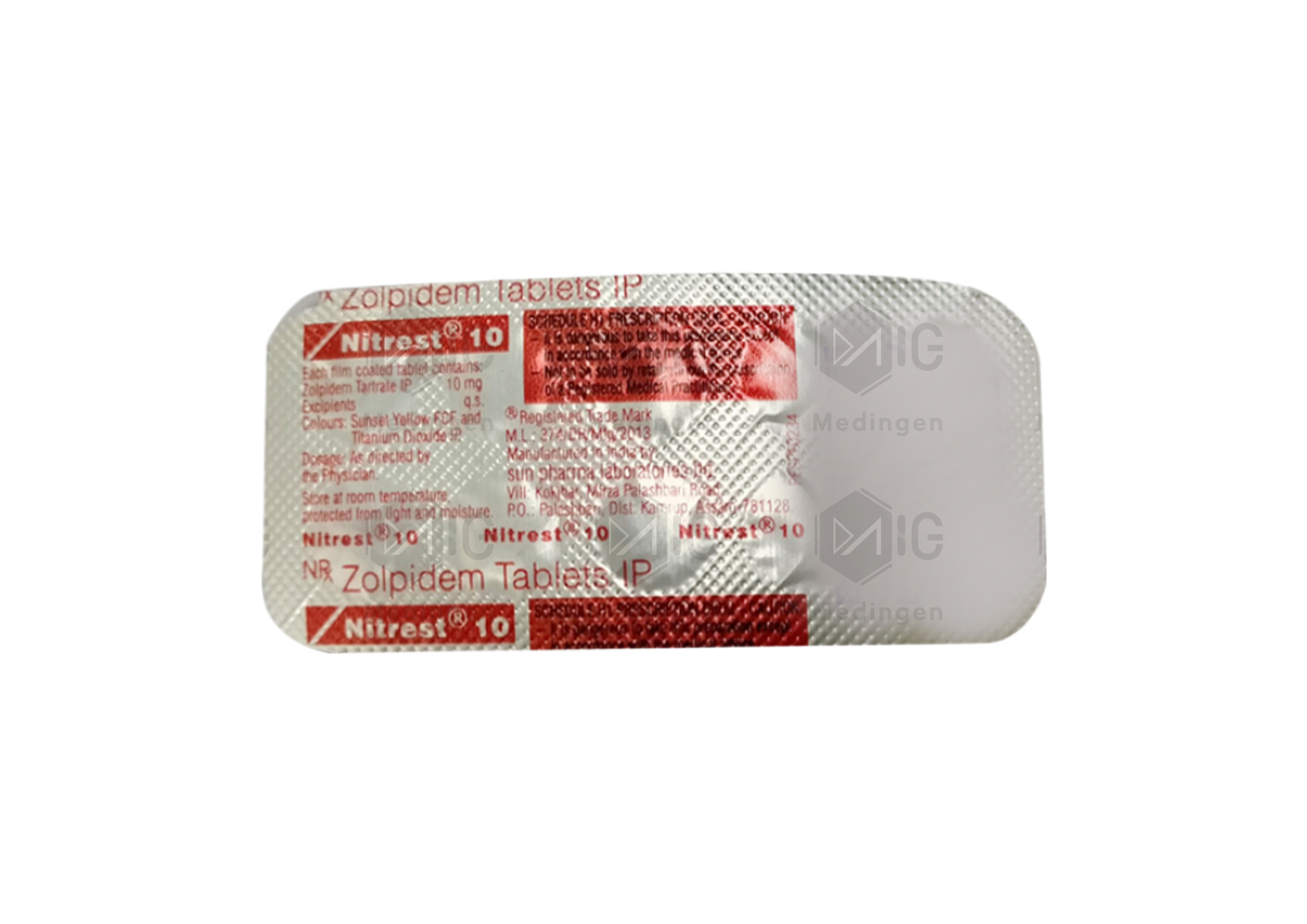 NITREST 10MG
